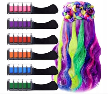 МЕЛ ДЛЯ ОКРАШИВАНИЯ ВОЛОС ОКРАШИВАНИЕ ВОЛОС МЕЛКИ