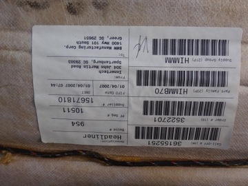 PANORAMA CZARNA PODSUFITKA BMW X5 E70 M-PAKIET