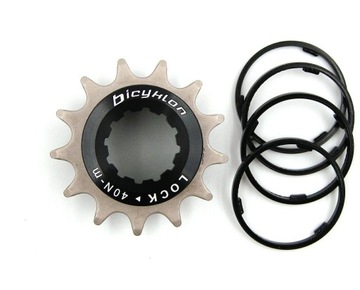 Adapter Reduktor Bicyklon SingleSpeed 13T BLACK Zamiast Kasety