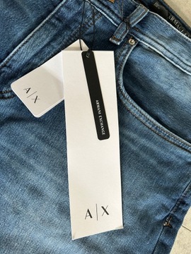 Armani Exchange spodnie Slim rozm 38-32 pas 100 cm