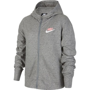 Bluza Nike Sportswear girls DA1124 091 szary S (128-137)