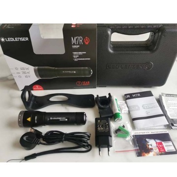 Led lenser M7R Rechargeable LED Flashlight with 18650 Battery