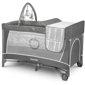 LIONELO FLOWER ŁÓŻECZKO TURYSTYCZNE Z PRZEWIJAKIEM