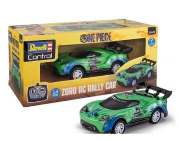 Revell р./c one piece zoro rally car 1:26