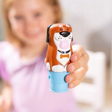 Sticker WOW Stempelki z naklejkami piesek zestaw 300 szt naklejek książka