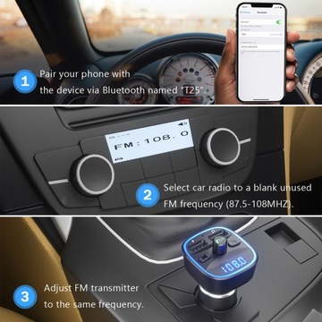 Автомобильный передатчик LENCENT T25