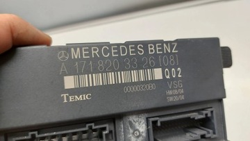 MERCEDES-BENZ SLK R171 MODUL ŘÍZENÍ STŘECHA