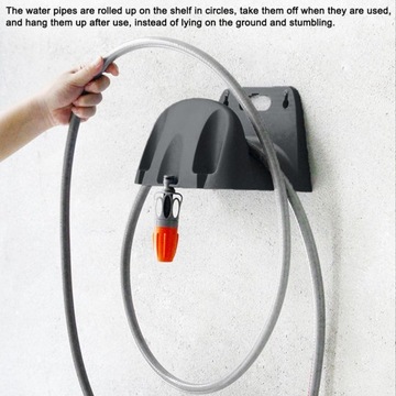 Держатель шланга Вешалка для садового шланга Кабель Расширяемый держатель держателя водяного шланга