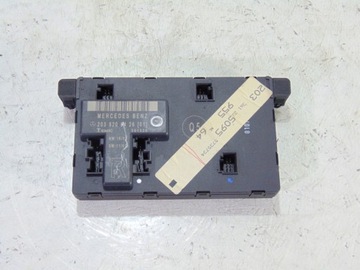 STEROWNIK DRZWI PRAWY PRZÓD W203 A2038206426