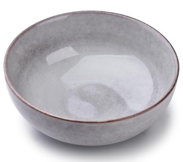 MISECZKA SALATERKA 600ml EVELINE GREY MISKA SZARA