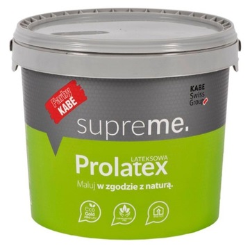 KABE PROLATEX - ЛАТЕКСНАЯ КРАСКА ПОЛУМАТОВАЯ 10л
