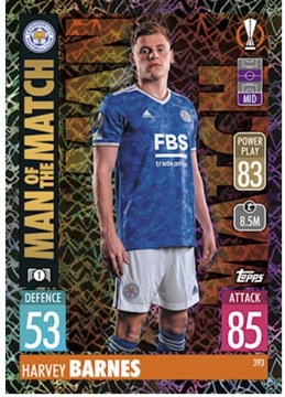 Topps Match Attax 2021/22 MOTM Barnes 393
