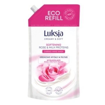 Luksja mydło w płynie zapas róża 900ml