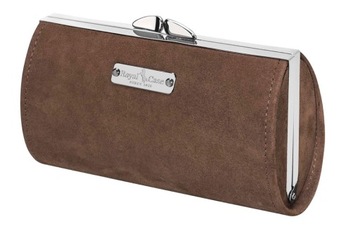 Etui na okulary Albinex Royal Case 90.036-2 SKÓRA NATURALNA