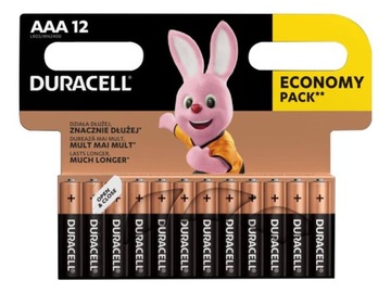 Baterie AAA LR03 DURACELL Basic (12 szt.)