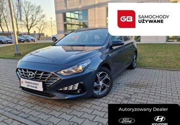 Hyundai i30 III Wagon Facelifting 1.5 T-GDI 48V 160KM 2023 Hyundai i30 1.5 T-GDI 48V 160KM Smart Salon PL Serwis ASO FV23 1.5 Benzyna
