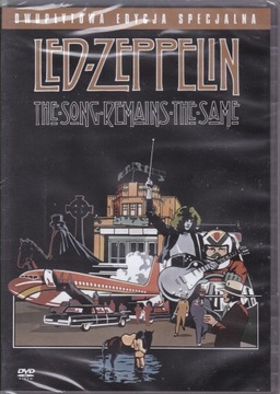 2 DVD- LED ZEPPELIN- SONG REMAINS THE SAME (NOWA W FOLII)