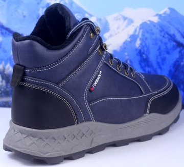 Buty ocieplane zimowe męskie trzewiki śniegowce trekkingowe sportowe DL7231