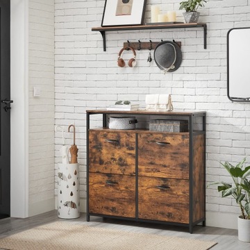 Шкаф для обуви в деревенском стиле Industrial LOFT