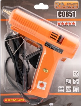 Pistolet do kleju 150W z reg. temperatury 11mm RICHMANN C0851