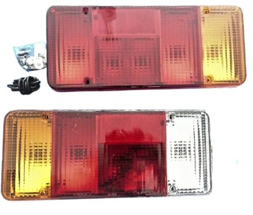 Komplet lamp tylnych PEUGEOT BOXER IVECO DAILY II lewa+prawa