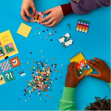 Оригинальный LEGO 41957 DOTS - Мега набор наклеек Bricks Лучшее в подарок