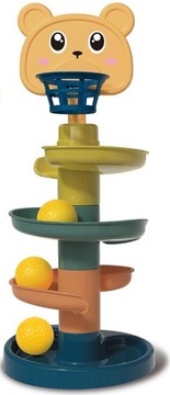 WIEŻA Z PIŁECZKAMI ZJEŻDŻALNIA KULECZKOWA PIŁECZKI