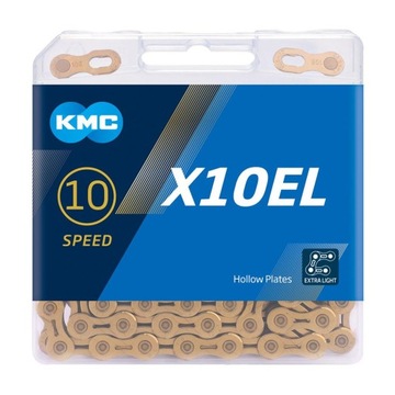X10EL złoty styl Łańcuch rowerowy KMC X8 X9 X10 X1