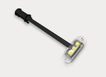 LAMPA ROBOCZA 3 LED DO OPRYSKIWACZA 12-24V