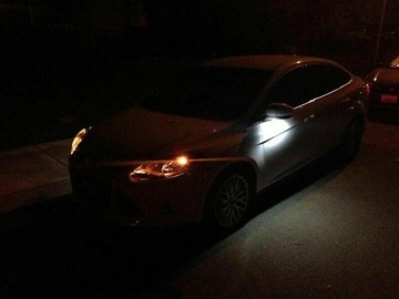 Светодиодная подсветка в зеркалах Ford S-Max 2006-2015 гг.