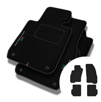 Velurové koberce Performance pro Fiat Punto Evo 2009-2012