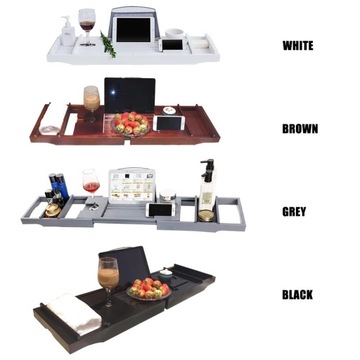 Bamboo Spa Organize поддон для ванны, белый