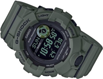 SPORTOWY ZEGAREK CASIO G-SHOCK GBD-800UC-3ER DO BIEGANIA I PŁYWANIA LED BOX