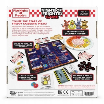 Five Nights at Freddy's Gra Planszowa Pizza ENG/DE
