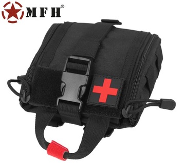 НАБОР FIRST KIT МЕДИЦИНСКИЙ БАК ТРАВМА MFH, ЧЕРНЫЙ