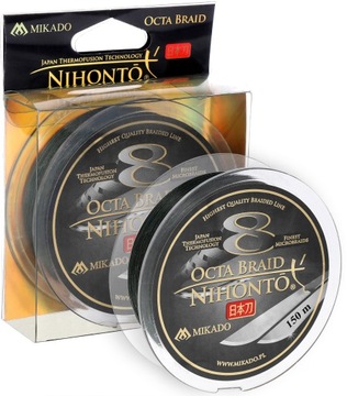 Plecionka Mikado Nihonto Octa Braid 0,08 150m