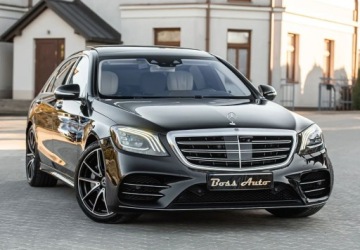 Mercedes Klasa S W222 Limuzyna Facelifting 2.9 400d 340KM 2020 Mercedes-Benz Klasa S S400D Amg 4os Full Vat 23 Salon Polska Polecam
