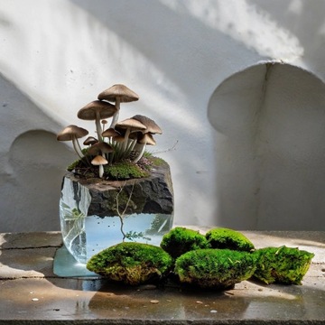 Подушка мох зеленый картон 200г NET декоративная НАТУРАЛЬНАЯ