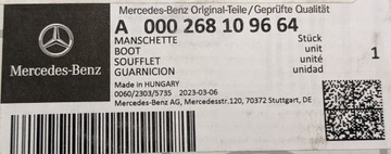 MERCEDES KRYT MĚCH ZVEDÁK ŘAZENÍ A 0002681096