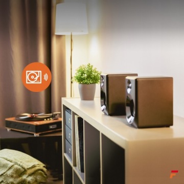Проигрыватель с USB bluetooth колонками Fenton Vinyl