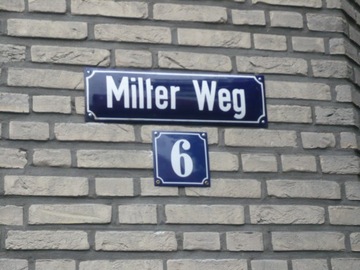 АДРЕСНАЯ ДОСКА НАЗВАНИЕ УЛИЦЫ МЕТАЛЛИЧЕСКАЯ ТАБЛИЧКА УЛИЦА 15x60 СМ Эмалированная