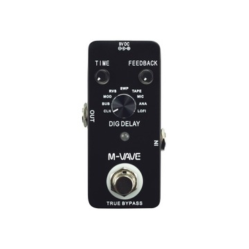 M-VAVE DIG DELAY Digital Delay Guitar Effect