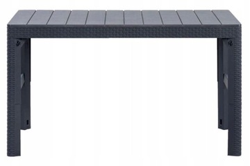 Стол Keter Allibert Rattan Lyon двухпозиционный, графика