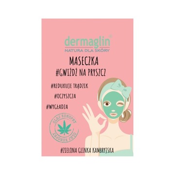 DERMAGLIN MASECZKA GWIŻDŻ NA PRYSZCZ OCZYSZCZAJĄCA