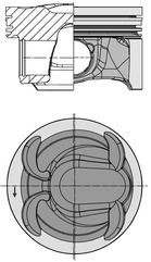 KOLBENSCHMIDT 40315600 PÍST