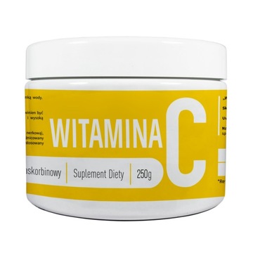 WITAMINA C proszek 100% KWAS L-ASKORBINOWY 250g