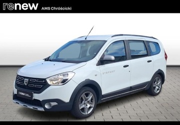 Dacia Lodgy Minivan Facelifting 1.3 TCe 130KM 2019 Dacia Lodgy Idealny Stan, 7os, Doinwestowana, Bezwypadkowa 1.3 Benzyna