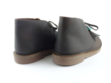 Clarks Bushacre 3 Dark Brown Leather trzewiki roz.43 (M8)