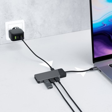 Адаптер HUB USB-C GC Connect 7-в-1 для MacBook M1 M2 USB 3.1 HDMI