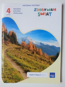 Zdobywam świat karty pracy część 1 , poziom 4